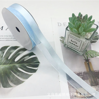 20Yards/Roll 2.5cm | snow gauze ribbon stitching bouquet packaging Ribbon