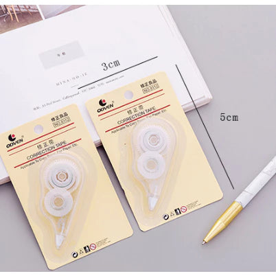ODVEN | Correction Tape Corrector School Office Supplies Eraser Stationary Creative Design