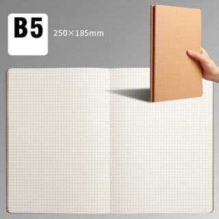 36 Sheets Notebook Black/Khaki Notebook Office School Supplies Stationery