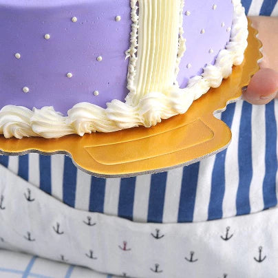 5pcs High Quality Cake Board 2mm Thick Round Square Gold White Cake Board