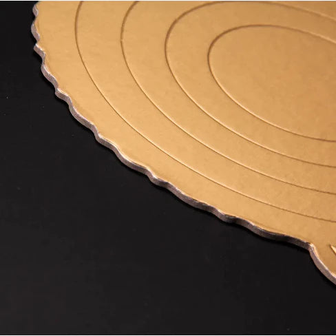 5pcs High Quality Cake Board 2mm Thick Round Square Gold White Cake Board