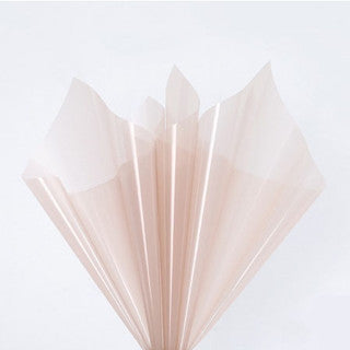 Colored Cleared Transparent Flower Wrappers Bouquet Wrapping paper