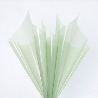Colored Cleared Transparent Flower Wrappers Bouquet Wrapping paper