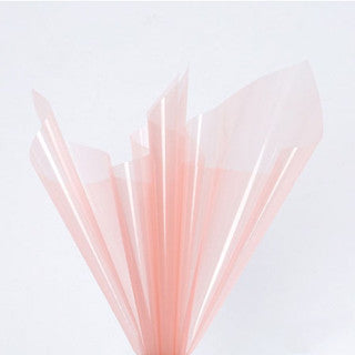 Colored Cleared Transparent Flower Wrappers Bouquet Wrapping paper