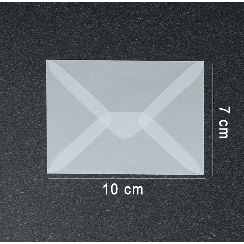 1pc | Transparent envelope for invitation / Translucent Envelope for invitation