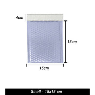 LIGHT PURPLE | Bubble Mailer Plastic Padded Envelope Shipping Bag Packaging 1pc