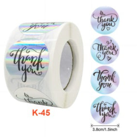 500 sheets | More Designs Stickers | self-adhesive label sealing packaging label | 2.5 cm / 1 inch