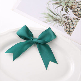 (50pcs/pack) 1'' Satin Ribbon Handmade 8.5cm Wide Swallowtail Bowknot For DIY Craft