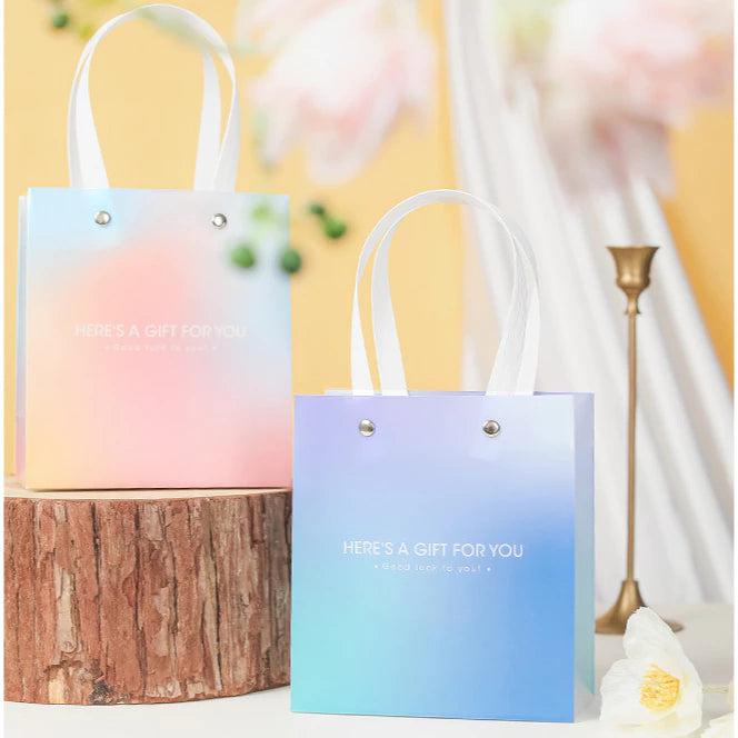 1pc Gradient Gift Tote Bag High-End Gift Bag Packaging Bag Accompanying Gift Bag Tote Bag