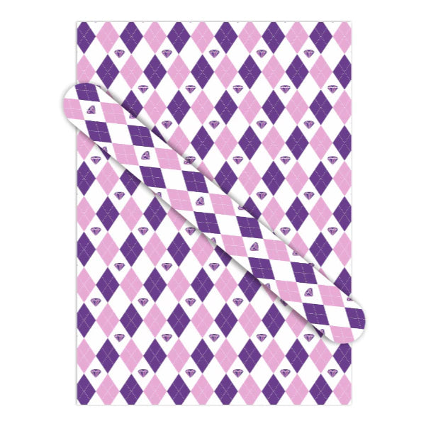 5pcs | Purple Bear Color gift wrapping paper nostalgic elegant size birthday Wrapping pape