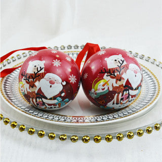 1PC Christmas round elf Balls Ornaments For Xmas Tree Christmas Decoration