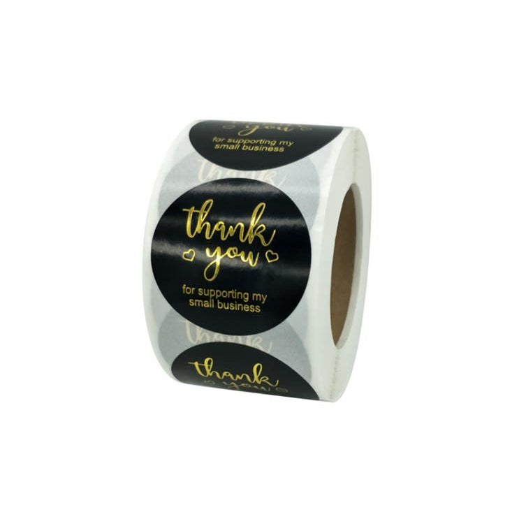 500 sheets | More Designs Stickers | self-adhesive label sealing packaging label | 2.5 cm / 1 inch