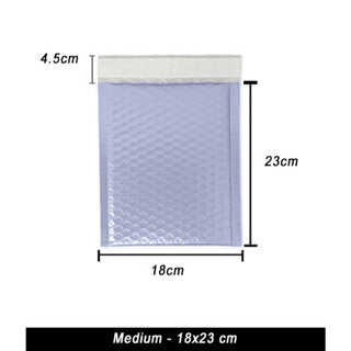 LIGHT PURPLE | Bubble Mailer Plastic Padded Envelope Shipping Bag Packaging 1pc