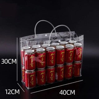PVC/ Plastic Transparent Bag / Transparent Tote handbag gift Clear bag gift packaging bag