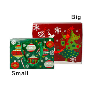 Christmas Handcuffs Box Merry Christmas Paper Packaging Box Santa Claus Gift Box