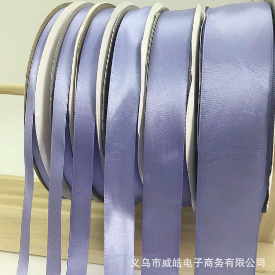 Light Purple 5 Yards High Quality Satin Ribbon High Quality (0.6cm, 2cm, 2.5cm, 5cm)