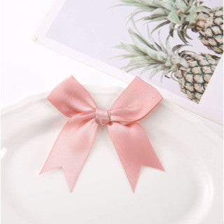 (50pcs/pack) 1'' Satin Ribbon Handmade 8.5cm Wide Swallowtail Bowknot For DIY Craft