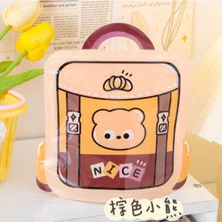 Cartoon Window Plastic Self-sealing Candy Bags, Candy Bags for Birthday Party Loot Ba