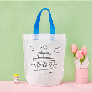 Graffiti Painting Bag Handmade Painting For Kids Graffiti Bag Drawing Educational Toys