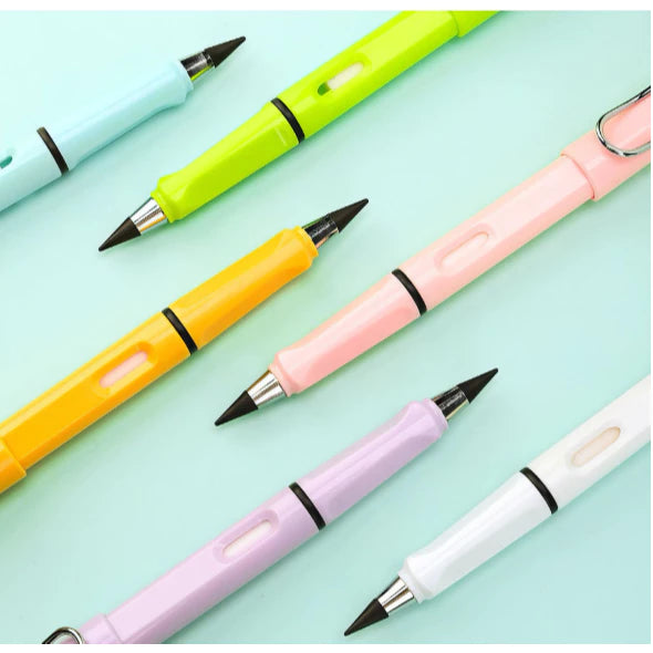 Random Color Eternal pencil black no need to sharpen pencil wear-resistant pen tip