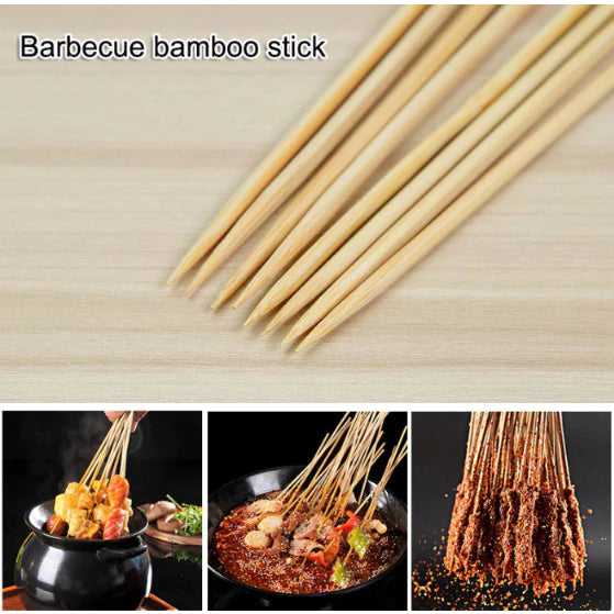 47pcs BBQ/Flower Bamboo Stick Large 40cm/50cm x 3 mm diameter