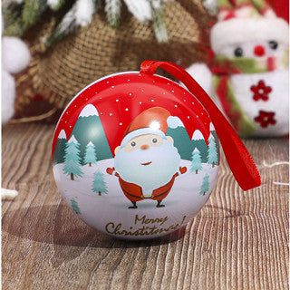 1PC RANDOM Christmas round elf Balls Ornaments For Xmas Tree Christmas Decoration