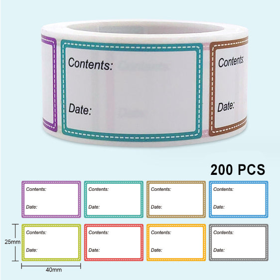 500 sheets | More Designs Stickers | self-adhesive label sealing packaging label | 2.5 cm / 1 inch