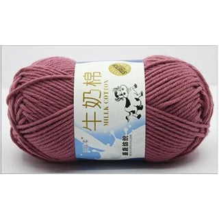 5ply | Smooth Milk Fiber Knitting Wool Crochet Yarn Milk Cotton 50g