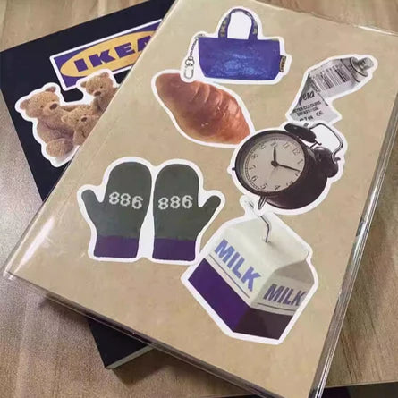 (50pcs) Series Doodle Stickers DIY Waterproof Fashion Decals Stickers