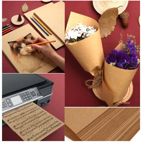 A3 KRAFT PAPER/BOARD 70GSM - 300 GSM Thick Paperboard