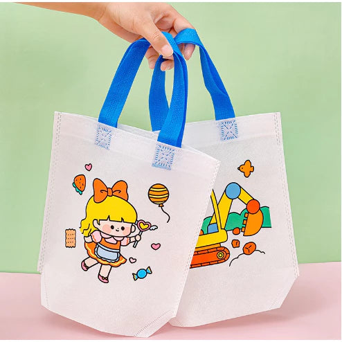 Graffiti Painting Bag Handmade Painting For Kids Graffiti Bag Drawing Educational Toys