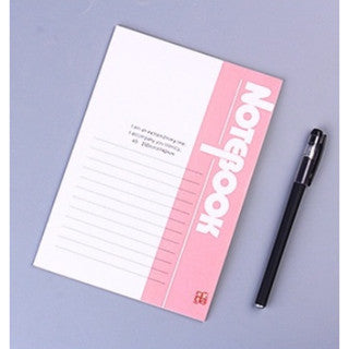 Thicked A5 Lined Adhesive Binding NoteBook Soft Writing Paper Planner Notebooks