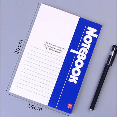 Thicked A5 Lined Adhesive Binding NoteBook Soft Writing Paper Planner Notebooks