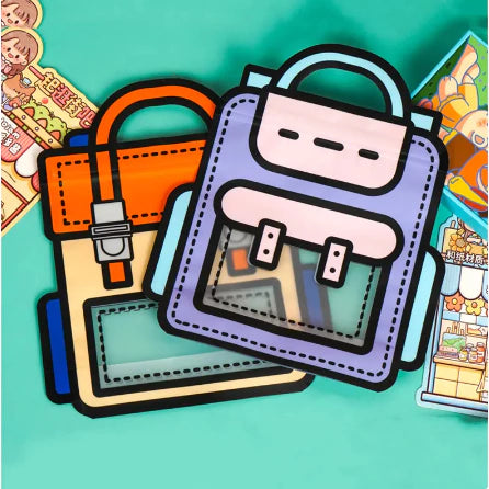 Window Plastic Self-sealing Candy Bags, Candy Bags for Birthday Party Loot Bag