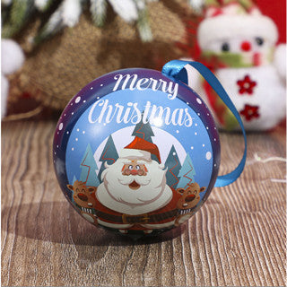 1PC Christmas round elf Balls Ornaments For Xmas Tree Christmas Decoration