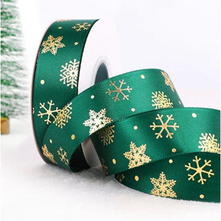 25 yards 2.5 cm Christmas Gift ribbon Wrapping merry christmas Gift satin Ribbon