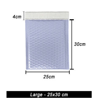 LIGHT PURPLE | Bubble Mailer Plastic Padded Envelope Shipping Bag Packaging 1pc