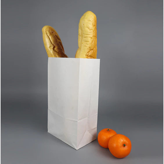 White Paper Bag by 50Pcs. Per pack| Gift Wrapping Paper Bag Kraft Paper Wrapping Bag 70gsm