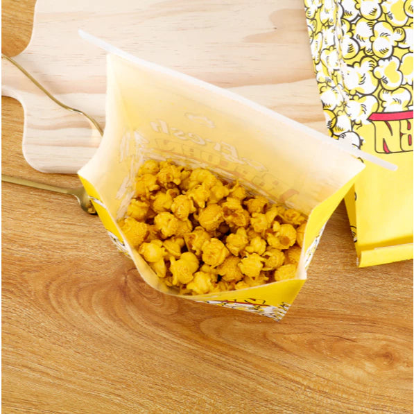 50pcs Popcorn Paper Bags Popcorn Container Snack Popcorn Packing Paper Bag