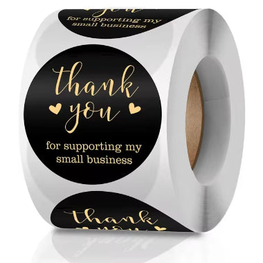 500 sheets | More Designs Stickers | self-adhesive label sealing packaging label | 2.5 cm / 1 inch