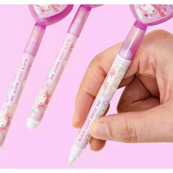 Cartoon Magic 2 in 1 UV Graffiti Black Light Combo Invisible Ink Pen Marker