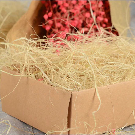 100grams Natural Raffia Fiber grass Gift Box Fillers