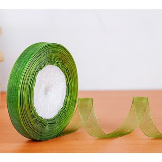 (1.5cm |50 yards/roll) organza ribbon wholesale gift wrapping decoration Christmas ribbons