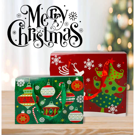 Christmas Handcuffs Box Merry Christmas Paper Packaging Box Santa Claus Gift Box