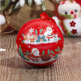 1PC RANDOM Christmas round elf Balls Ornaments For Xmas Tree Christmas Decoration