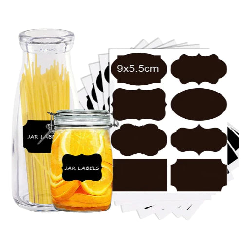 Waterproof Labels Sticker for Craft Household Kitchen Jars and Spices