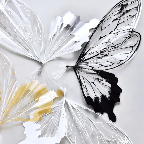 20pcs butterfly bouquet paper butterfly wrap flower paper gift diy handmade materials