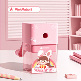 Cartoon Hand Pencil Sharpener for Kids , mechanical sharpener School Supplies Stationery