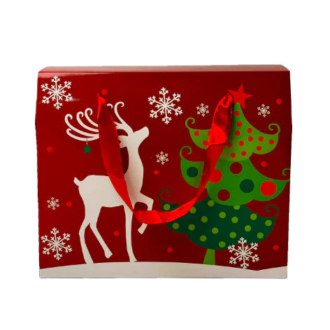 Christmas Handcuffs Box Merry Christmas Paper Packaging Box Santa Claus Gift Box