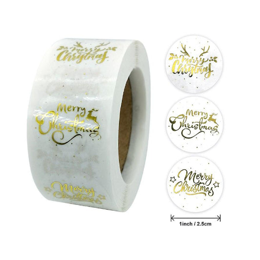 500 sheets | More Designs Stickers | self-adhesive label sealing packaging label | 2.5 cm / 1 inch